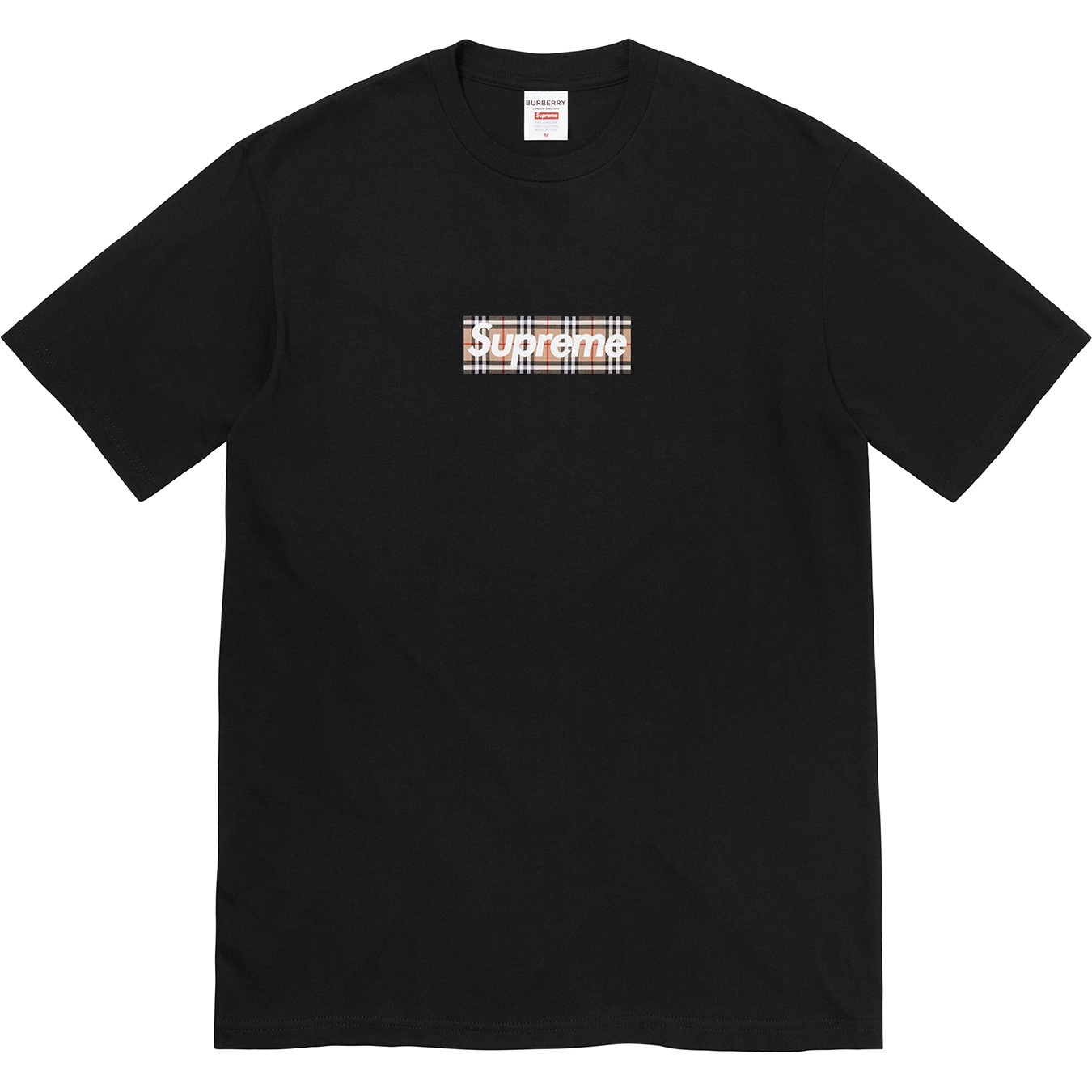 Supreme®/Burberry® Box Logo Tee view 4